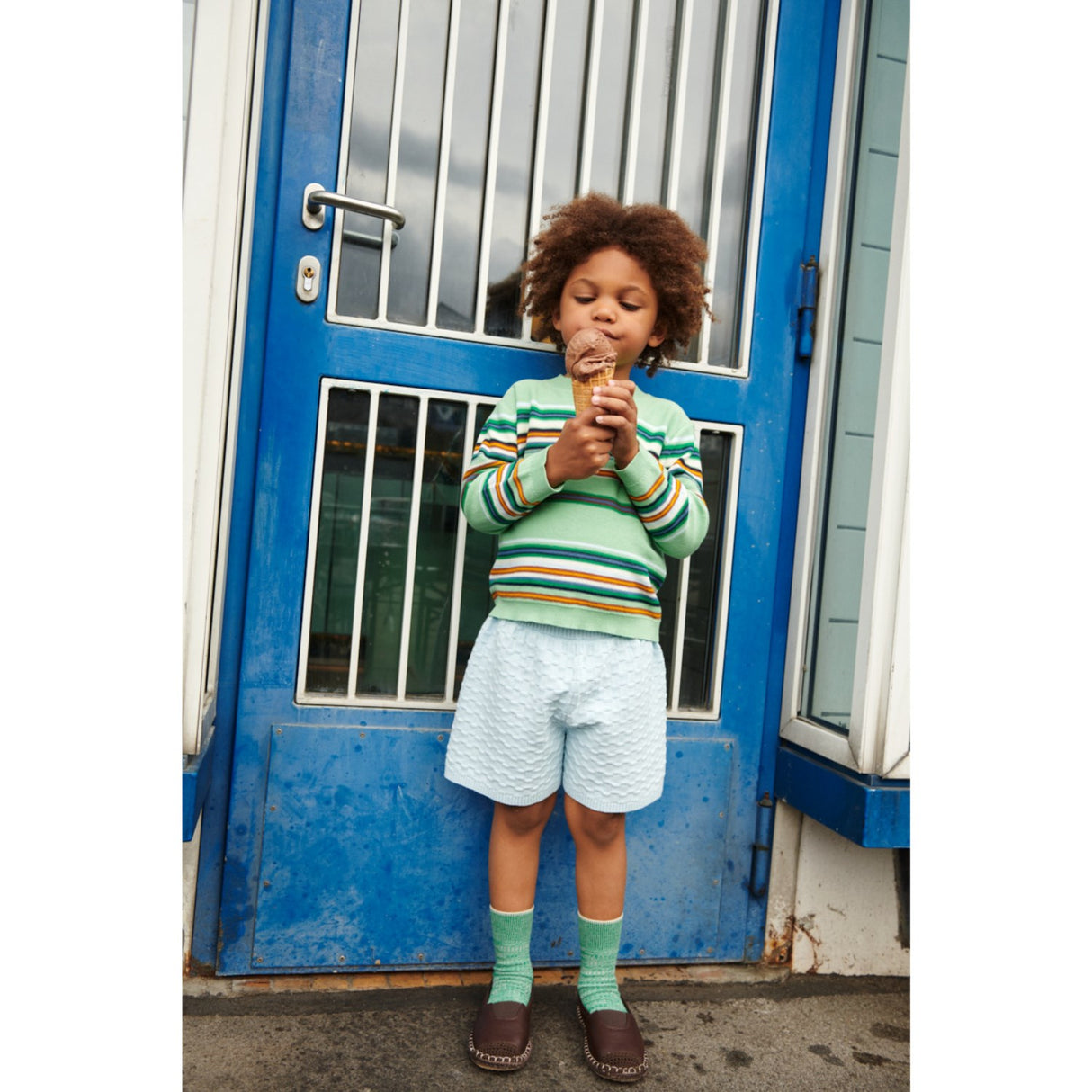 FUB emerald Purlrib Blouse