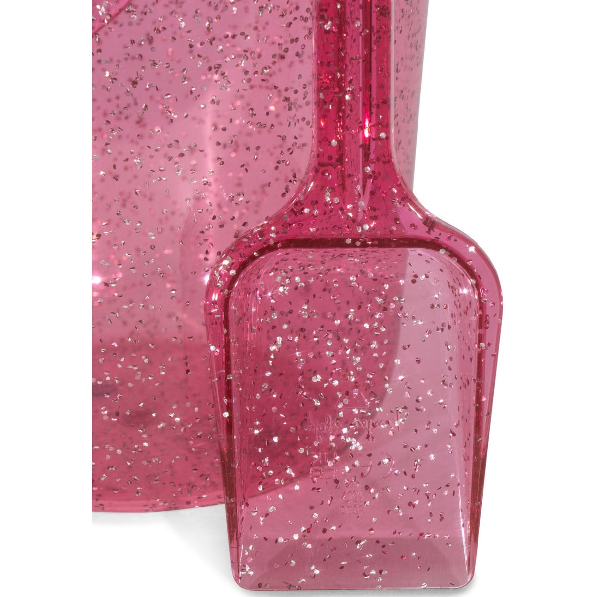 Konges Sløjd Sparkling Pink Beach Bucket And Shovel Glitter