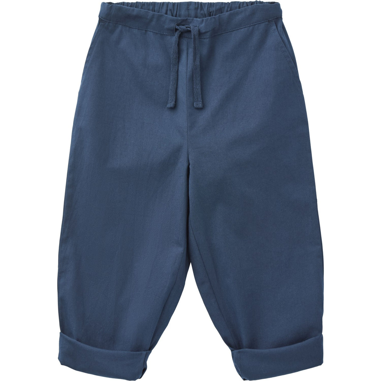 COPENHAGEN COLORS Navy Poplin Classic Pants
