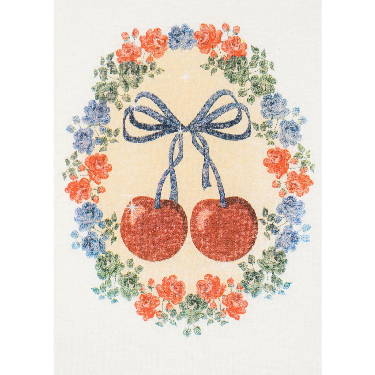 Konges Sløjd Cherry Bow Era Tee Ocs