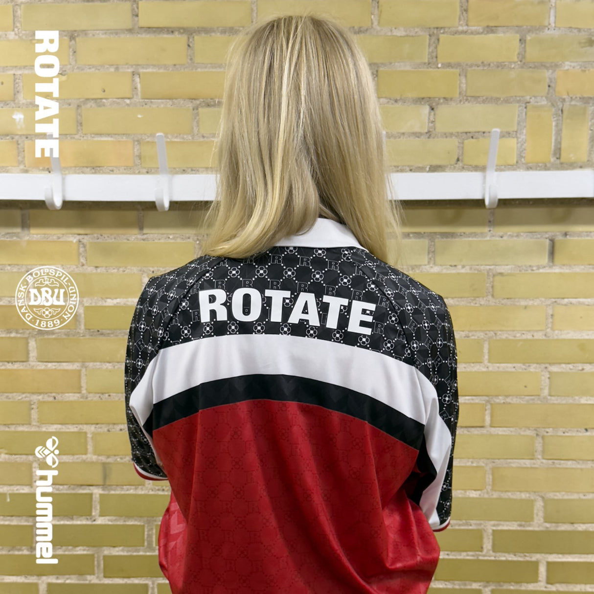 Hummel Tango Red DBU x Rotate Woman 25 Home T-Shirt S/S Ki