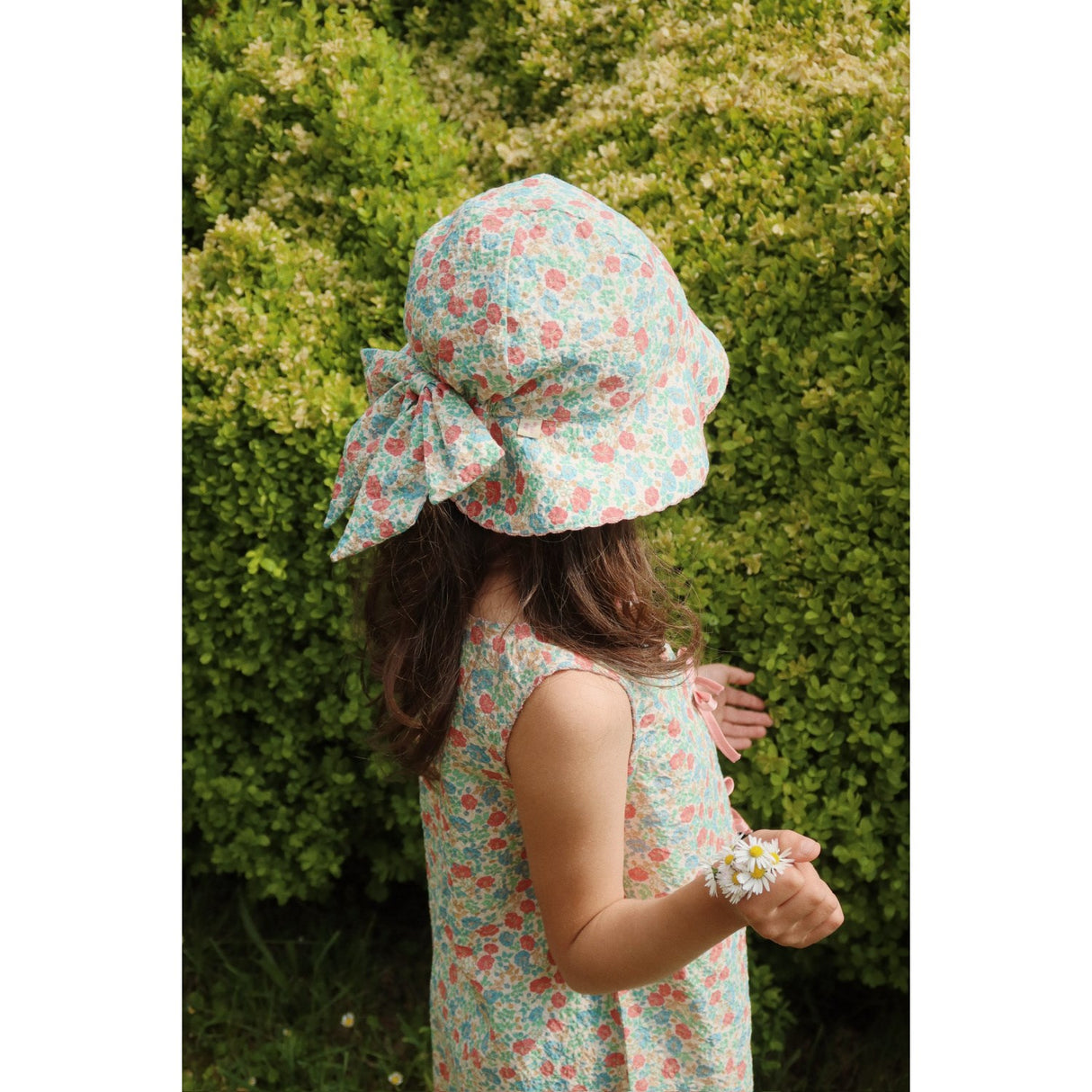 Konges Sløjd Fiola Elin Bow Sun hat Gots