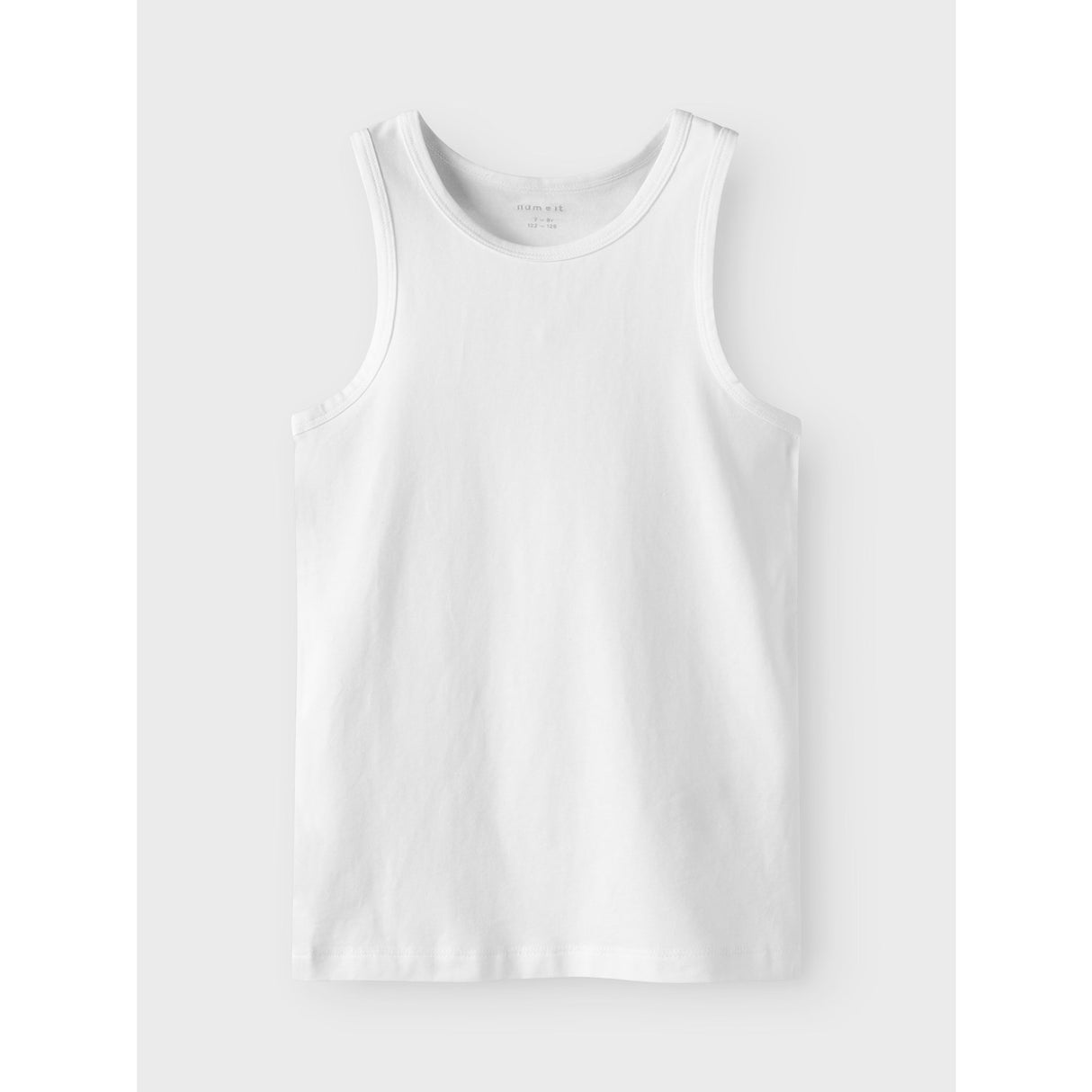 Name It Black Tank Top 4-Pack Black White Solid Noos