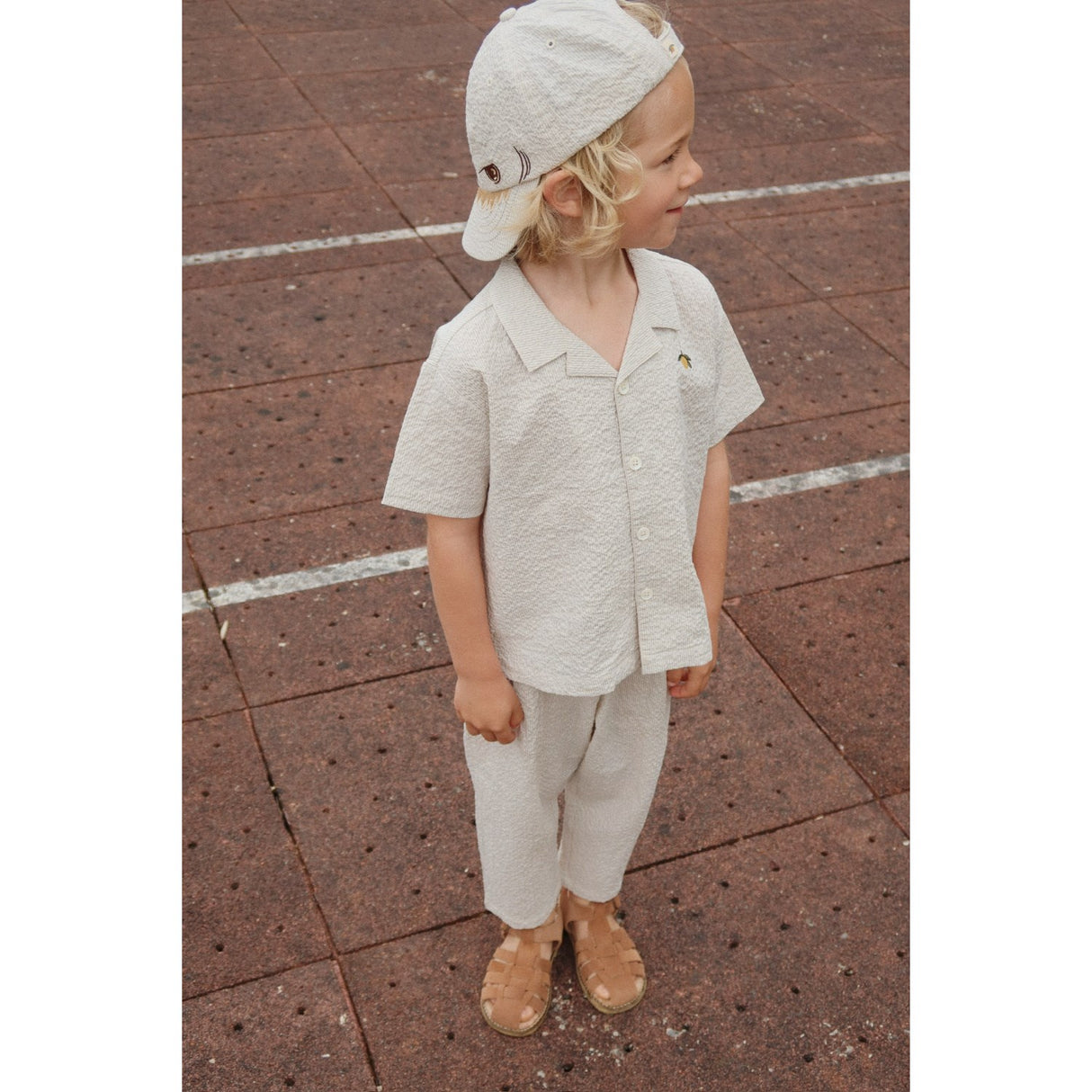 Konges Sløjd Quarry Stripe Elliot Shark Cap Gots