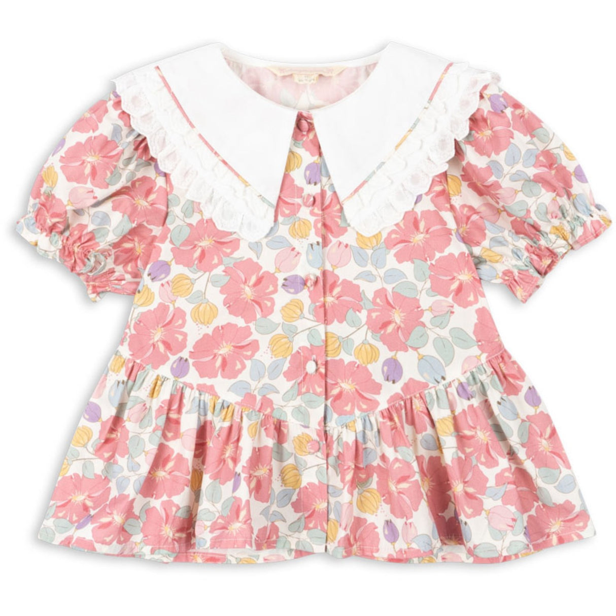 Konges Sløjd Fleur Anglaise Coeur Collar Shirt Gots