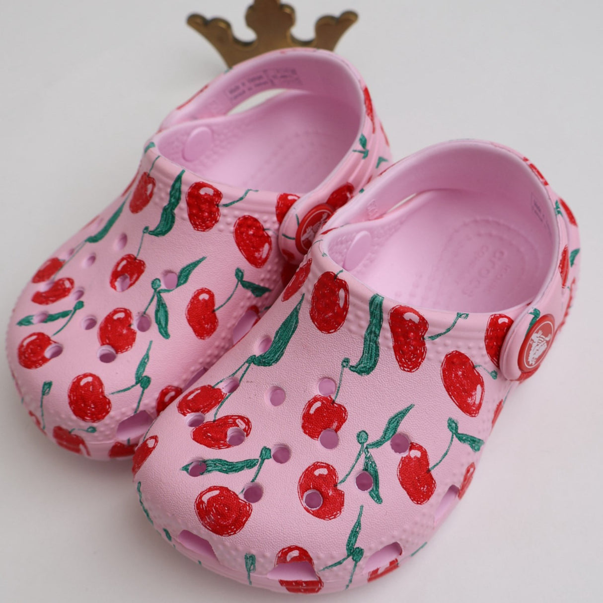 Crocs Pink Milk Classic Fresh Fruits Clog