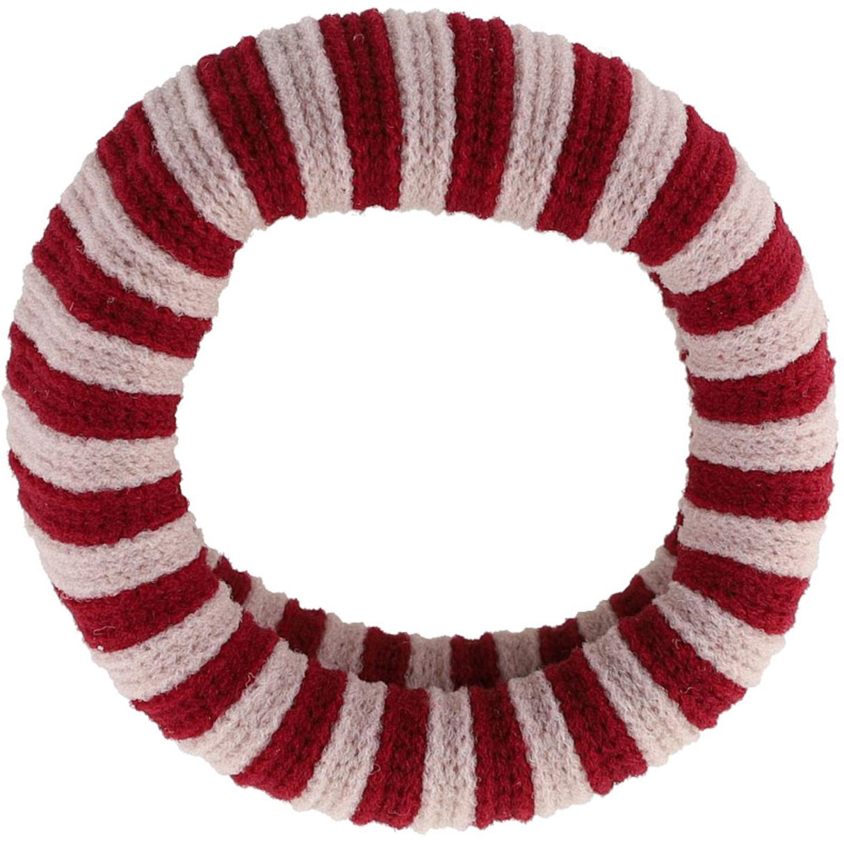 Bow's by Stær Ea Hair Elastic - Bordeaux/Pink Striped 6-pack