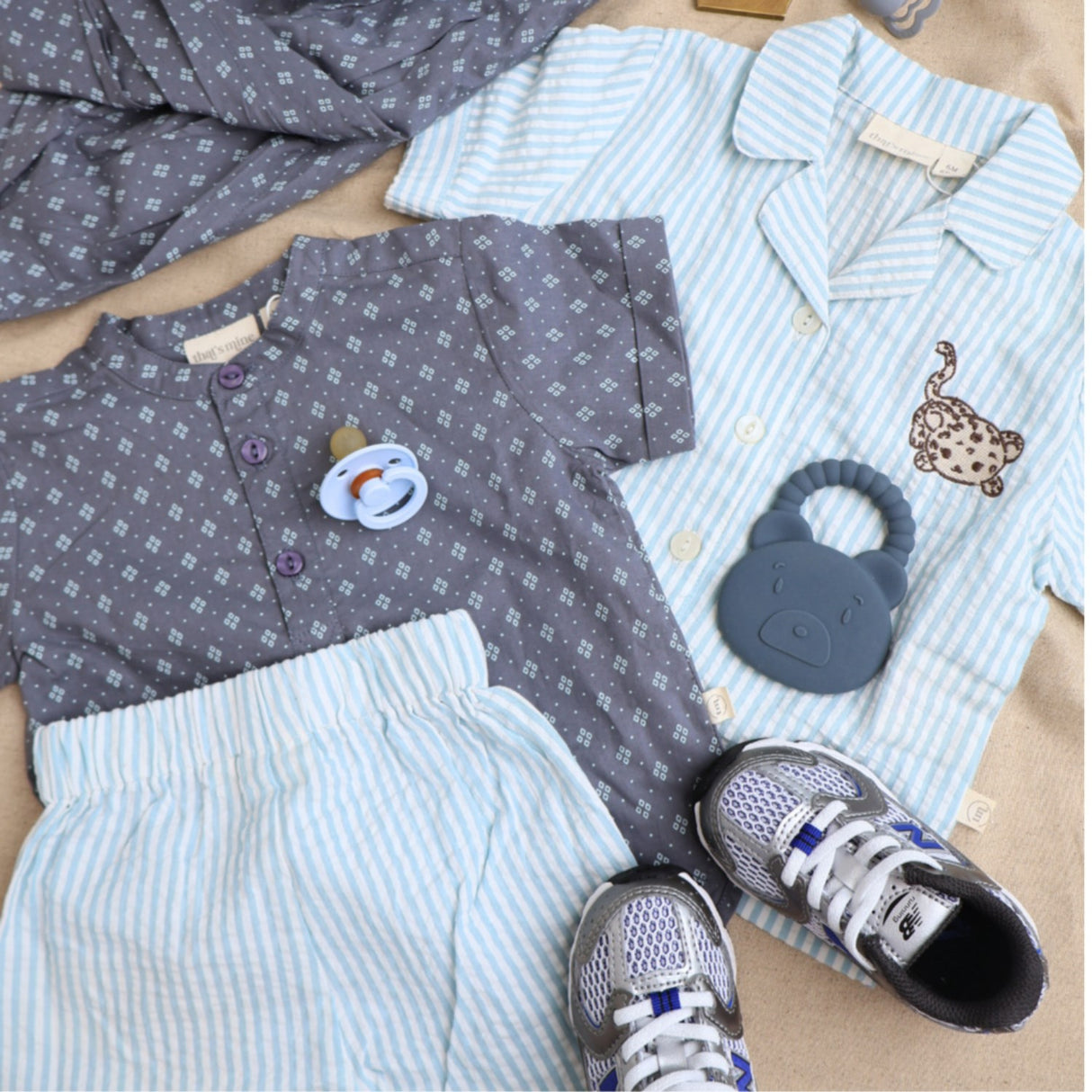 That's Mine Blue Stripe Ino Shirt