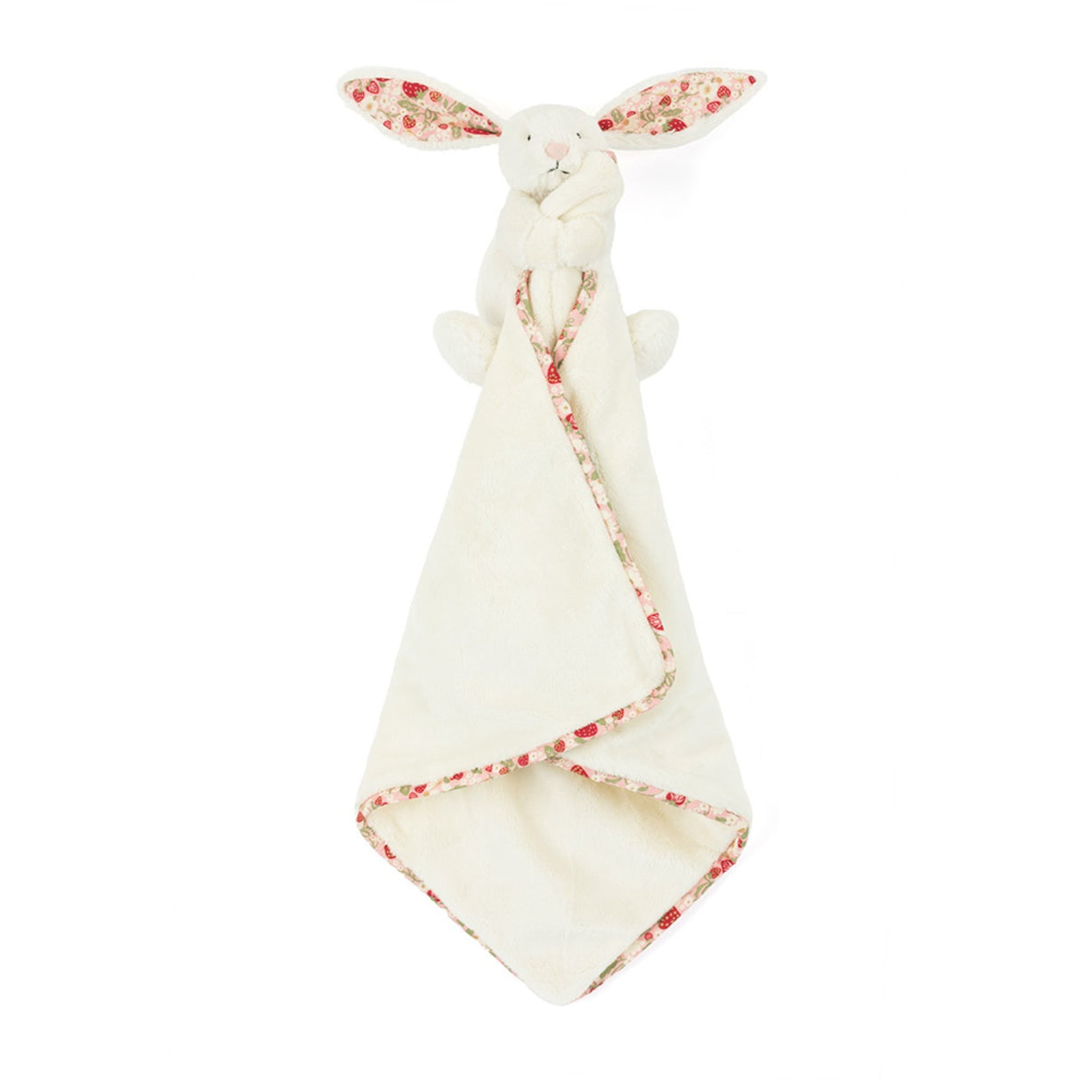 Jellycat Bashful Rabbit Mimi Strawberry Cuddle Cloth