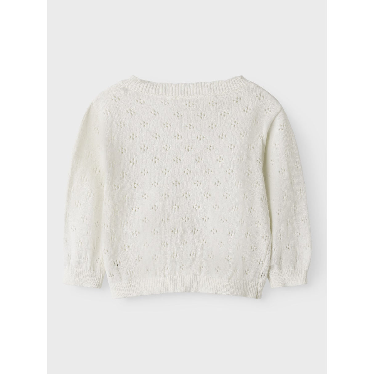 Lil'Atelier Coconut Milk Gliva Ivo Knit Cardigan