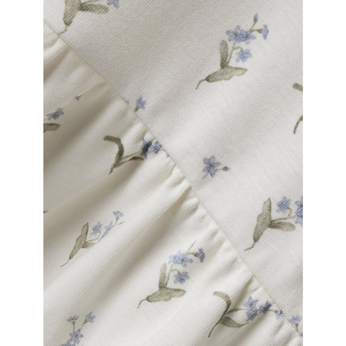 Lil'Atelier Coconut Milk Forget Me Not Gayo San Strap Dress