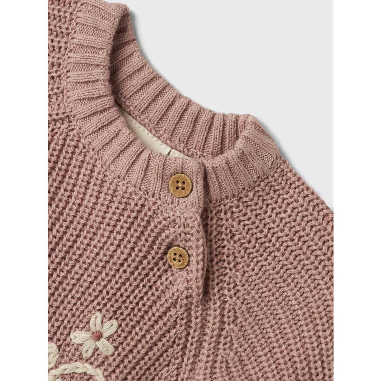 Lil'Atelier Misty Rose Emlen Emb Knit
