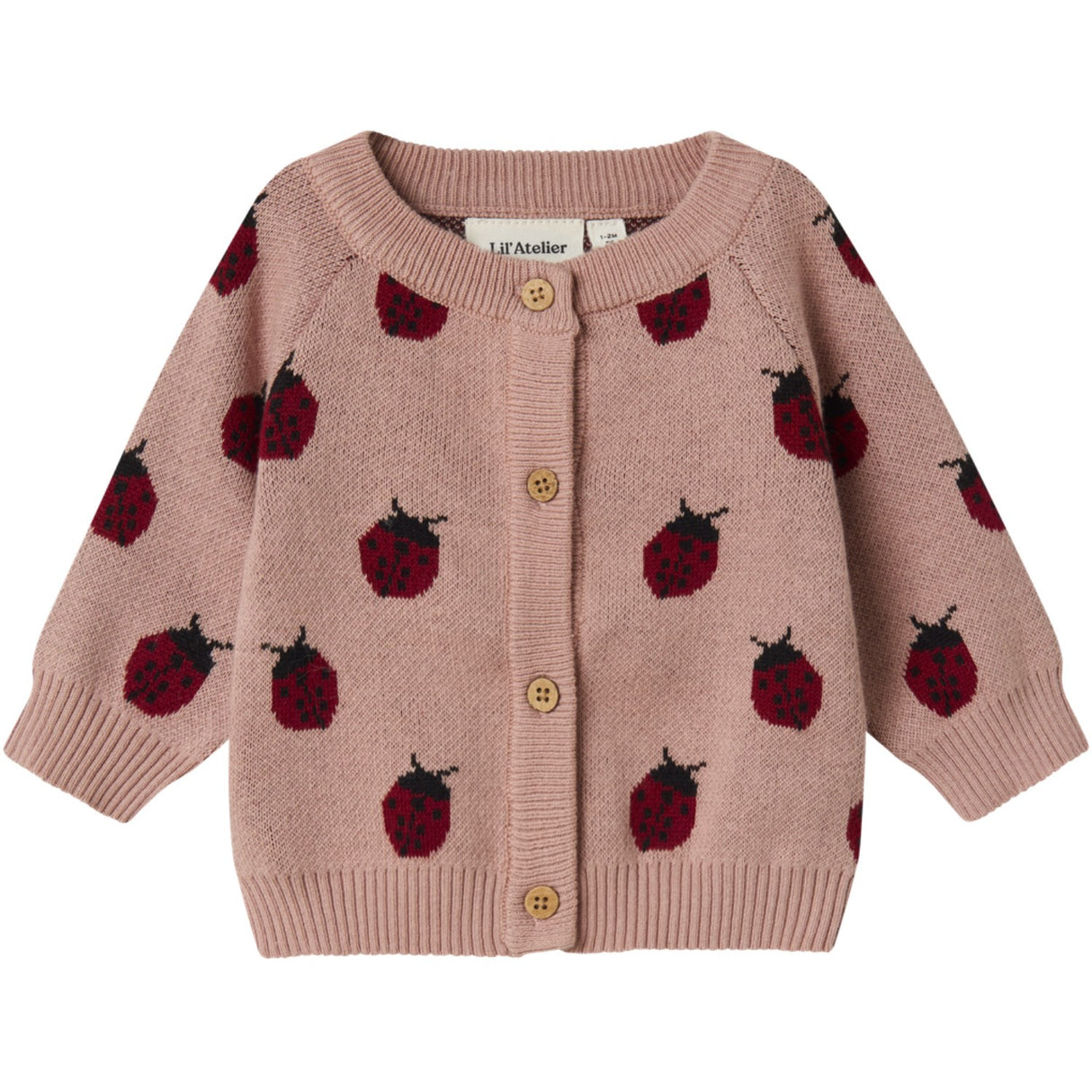 Lil'Atelier Misty Rose Lulio Knit Cardigan Noos