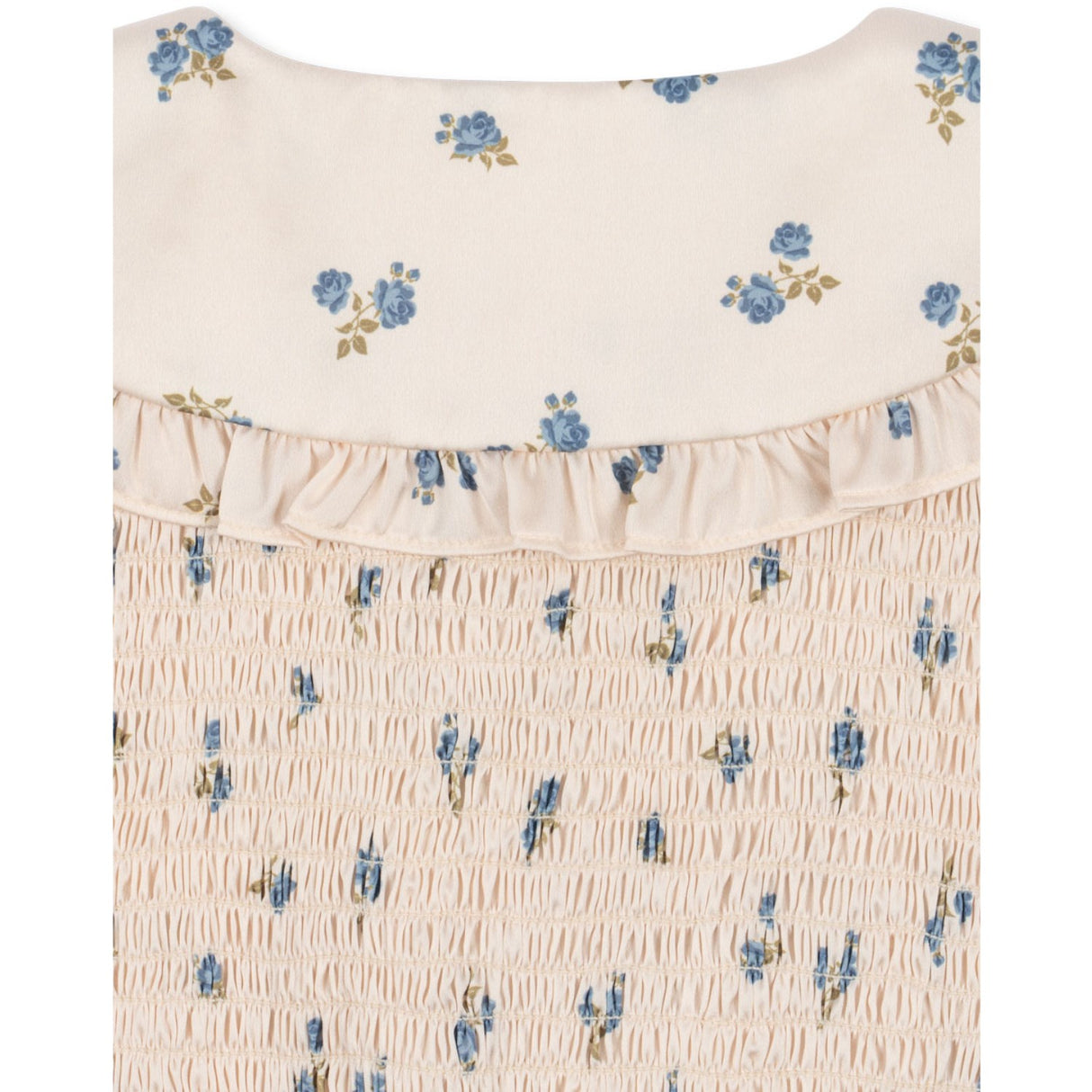 Konges Sløjd Rosa Bleu Celebration Sheeny Smock Dress