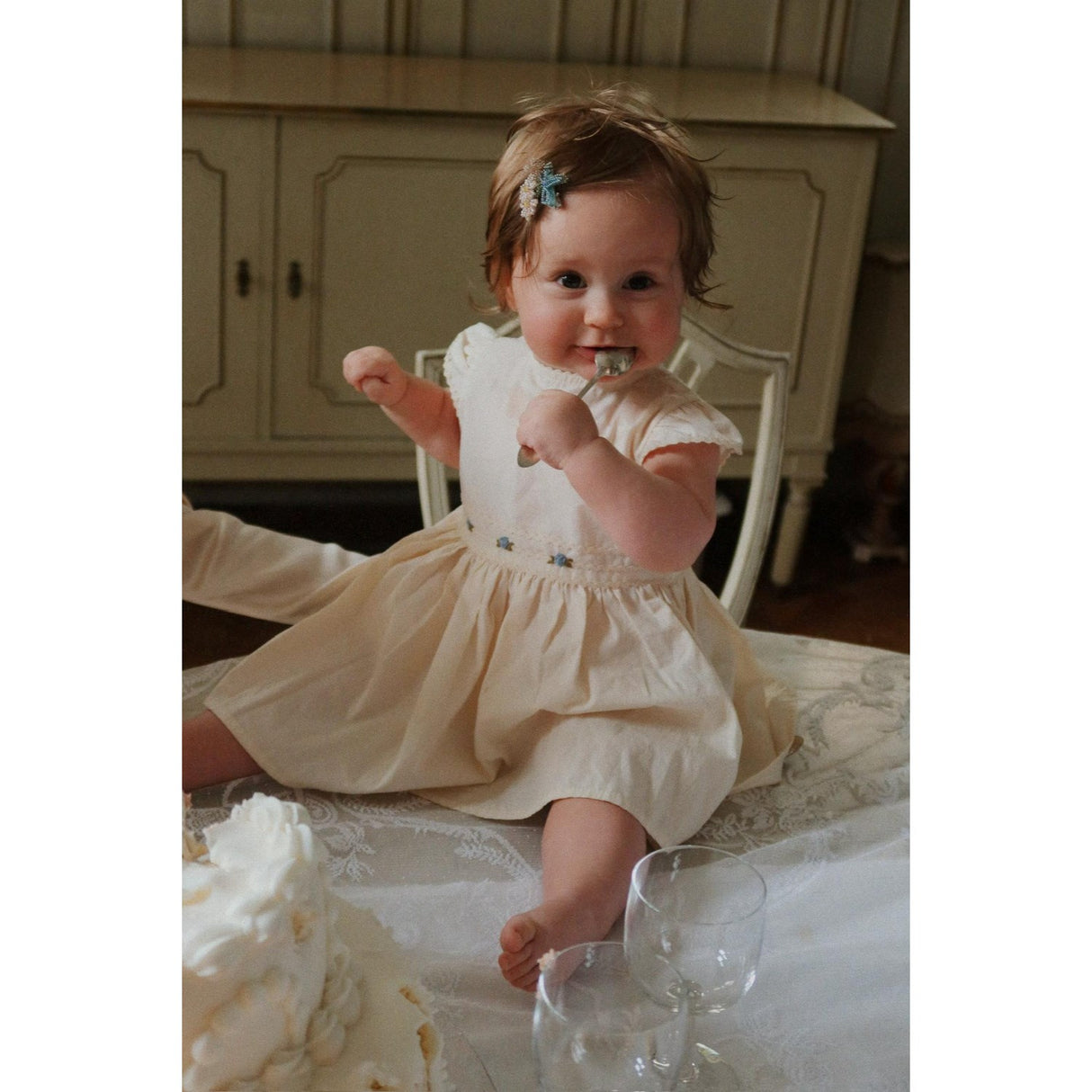 Konges Sløjd Eggnog Celebration Aaliyah Baby Set GOTS