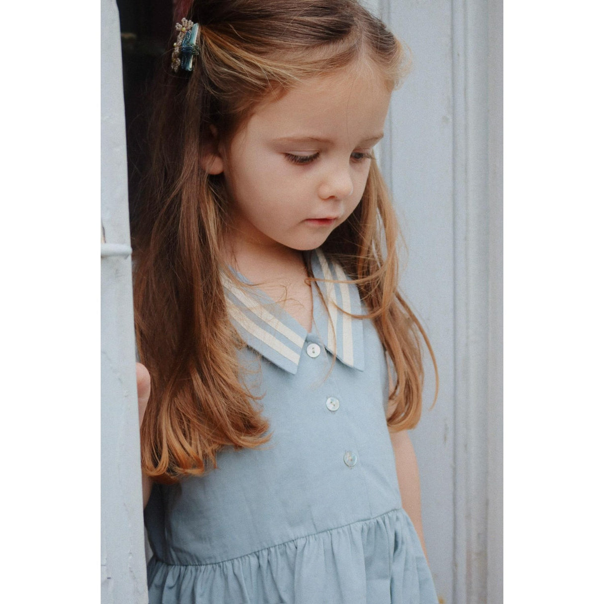 Konges Sløjd Ashley Blue Celebration Allie Sailor Dress GOTS