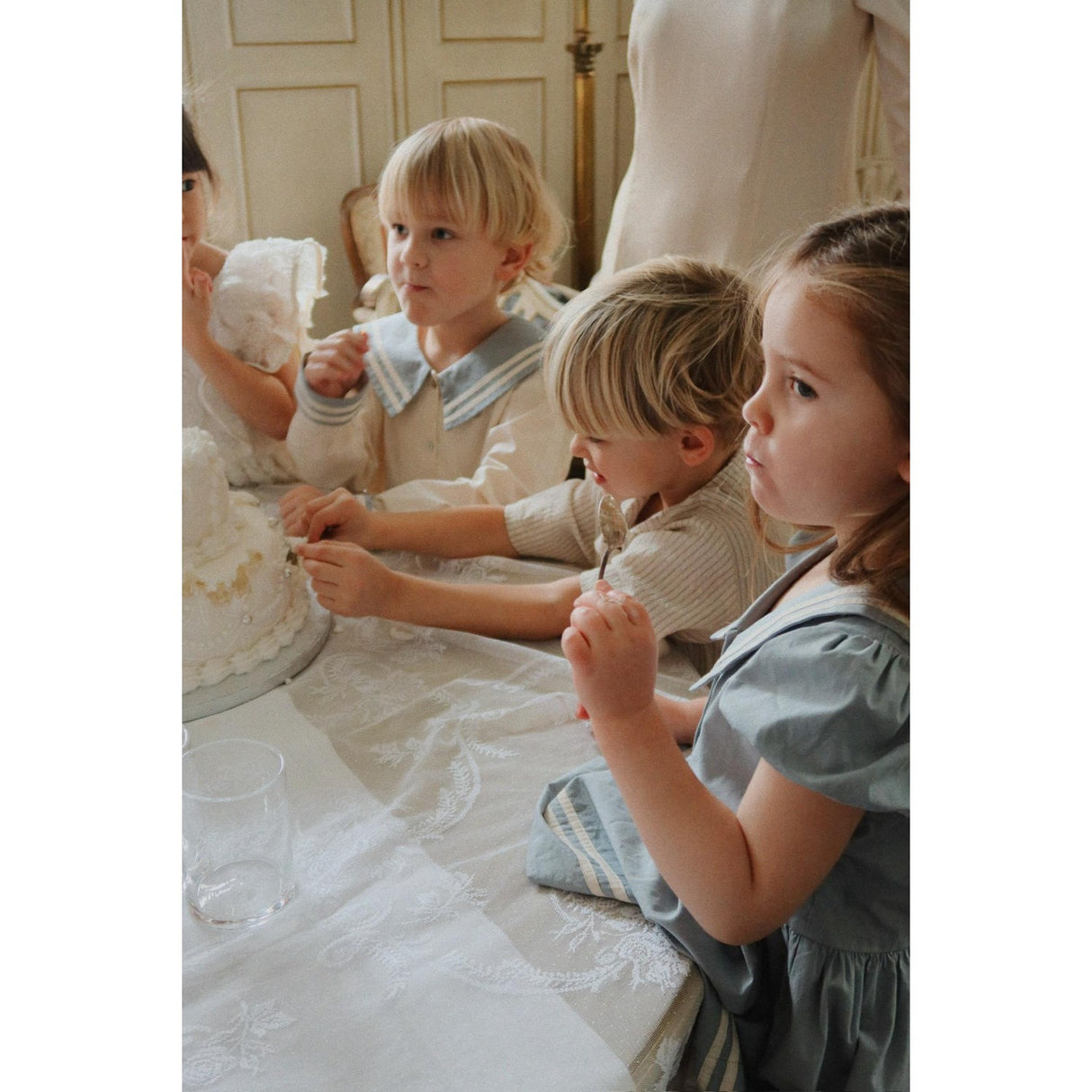 Konges Sløjd Ashley Blue Celebration Allie Sailor Dress GOTS