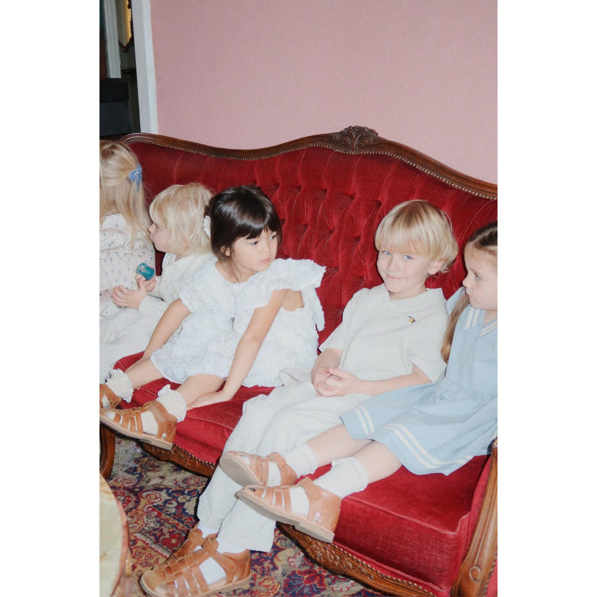 Konges Sløjd Ashley Blue Celebration Allie Sailor Dress GOTS