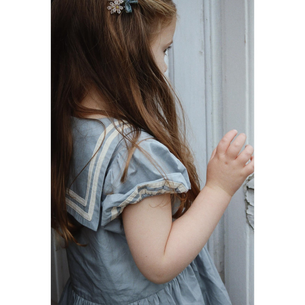 Konges Sløjd Ashley Blue Celebration Allie Sailor Dress GOTS