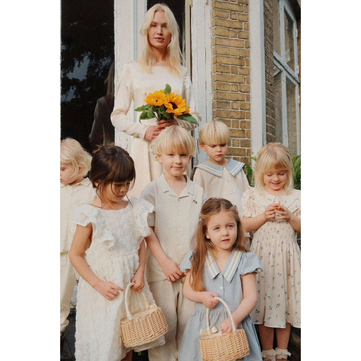 Konges Sløjd Cloud Stripe Celebration Elliot Ss Shirt GOTS