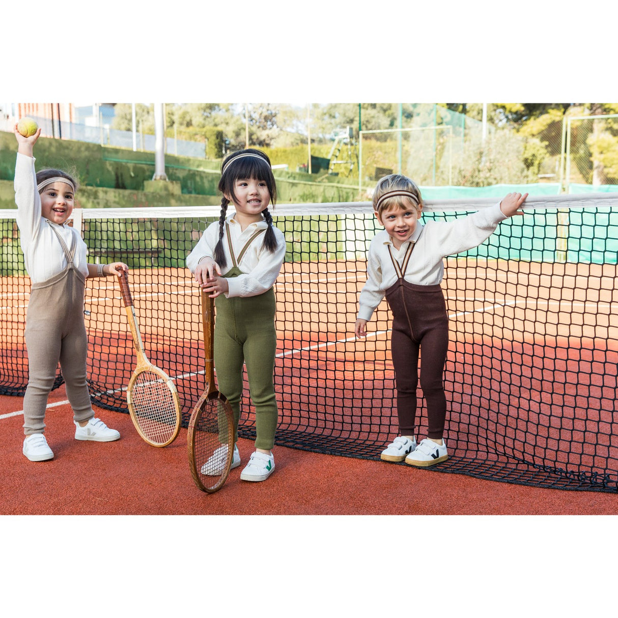 Silly Silas Chocolate Brown Striped Footless Tights