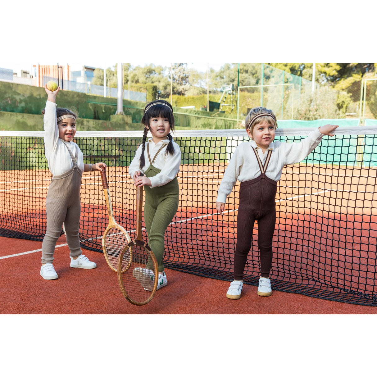 Silly Silas Chocolate Brown Striped Footless Tights