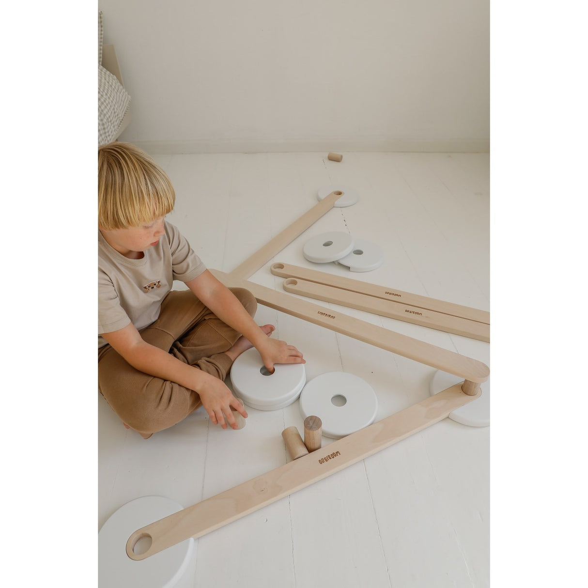 Woobiboo Olimpic Xl Woobiboo Balance And Building Set - 2 In 1 Fun