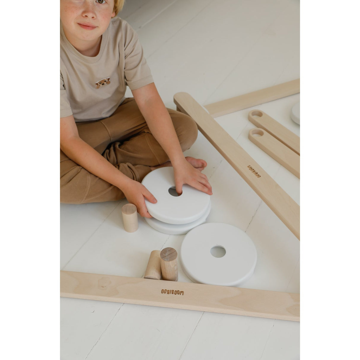 Woobiboo Basic M Woobiboo Balance And Building Set - 2 In 1 Fun