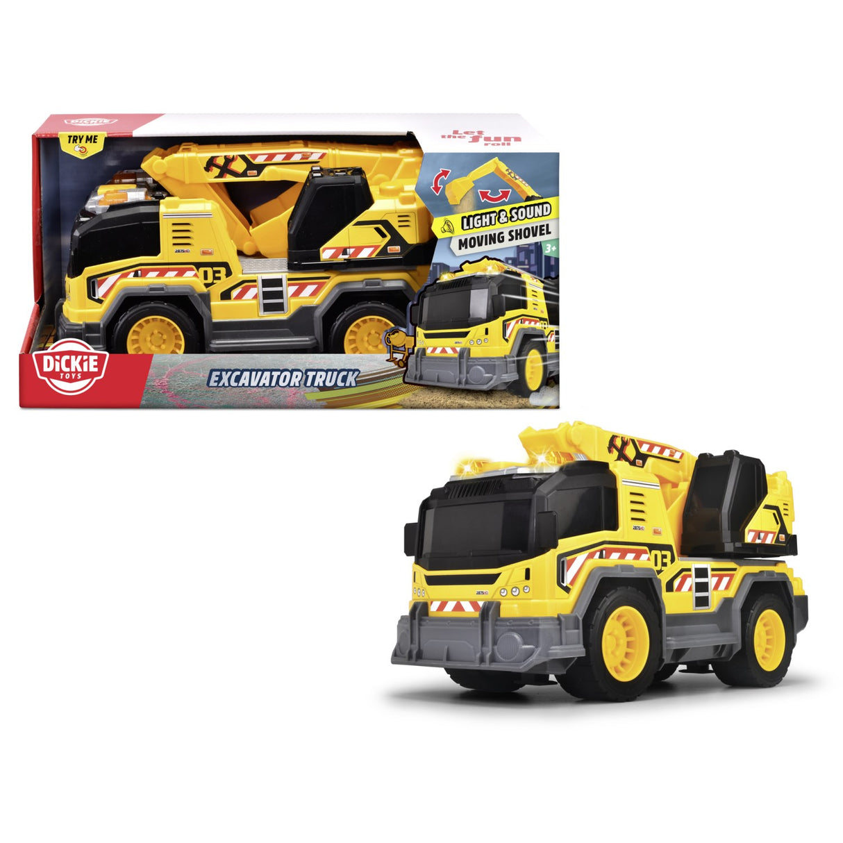 Dickie Toys Excavator Truck