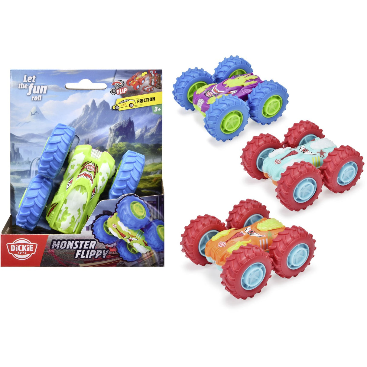 Dickie Toys Monster Flippy Assorted