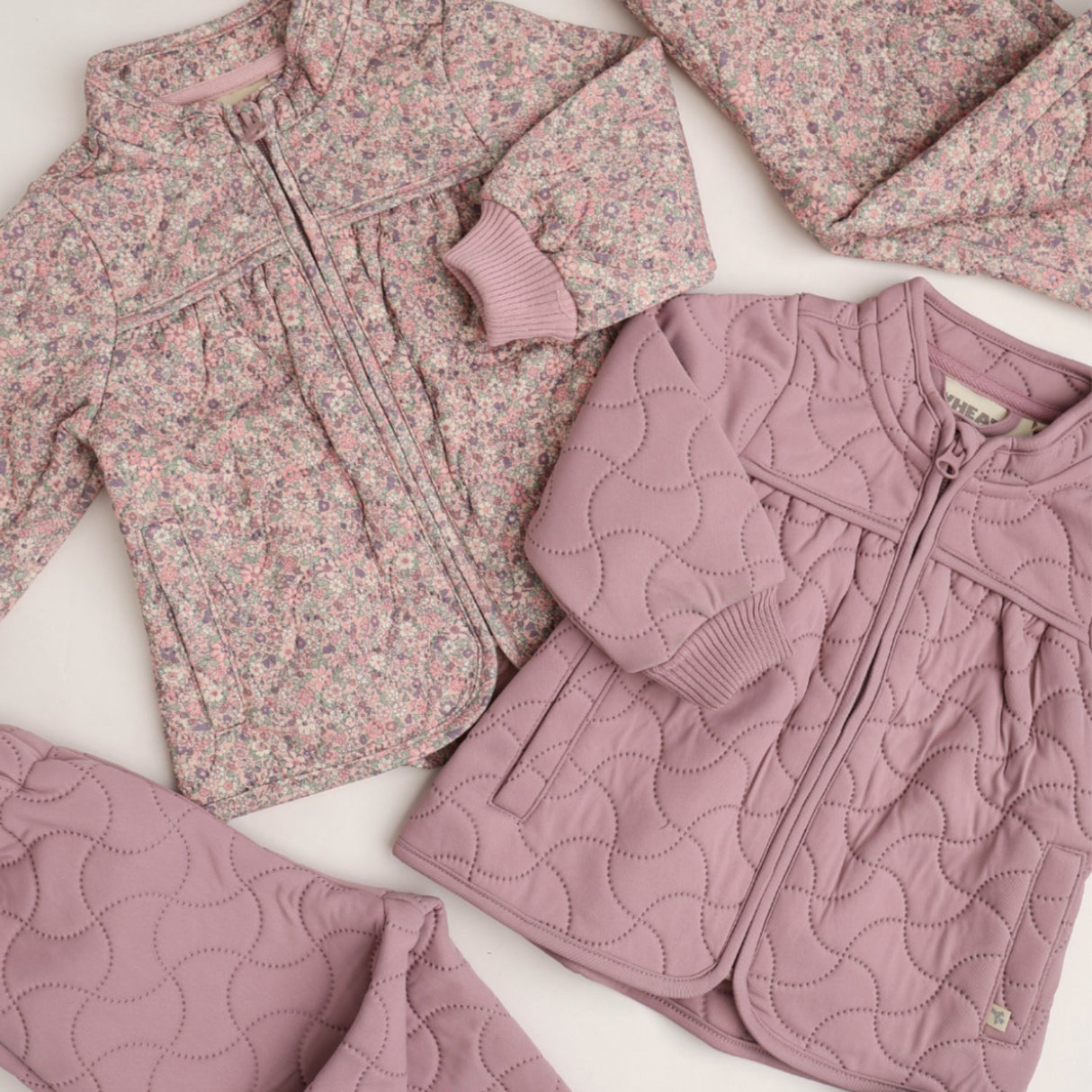 Wheat Warm Rose Thermo Jacket Tilde