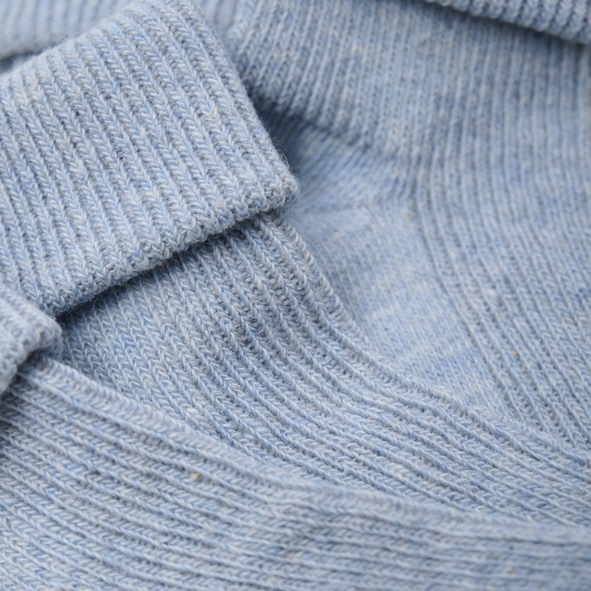 Minymo Winter Sky Baby Rib Sock With Fold 2-Pack