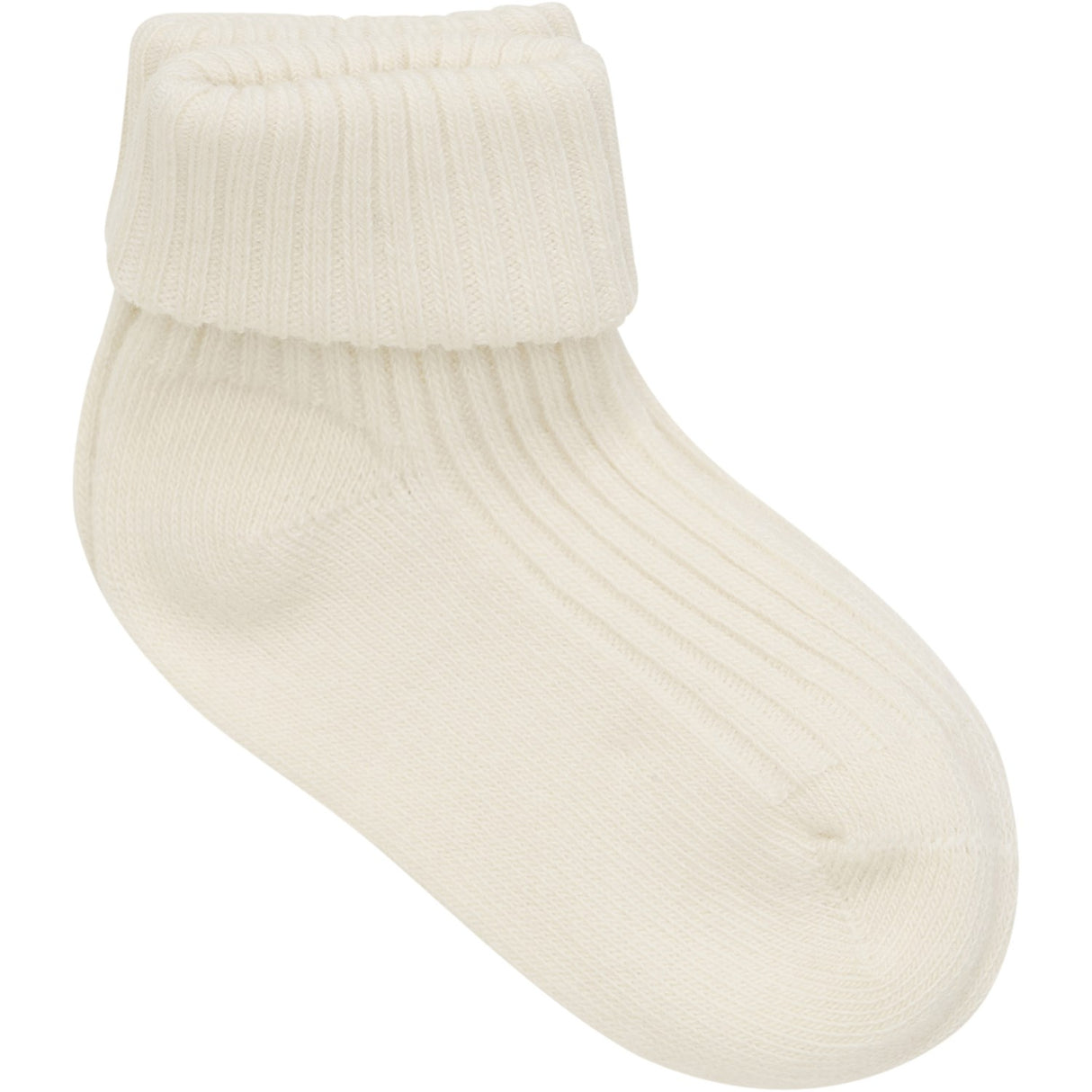 Minymo Light Taupe Baby Sock Rib 3-Pack