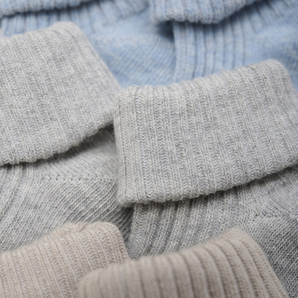 Minymo Winter Sky Baby Sock Rib 3-Pack