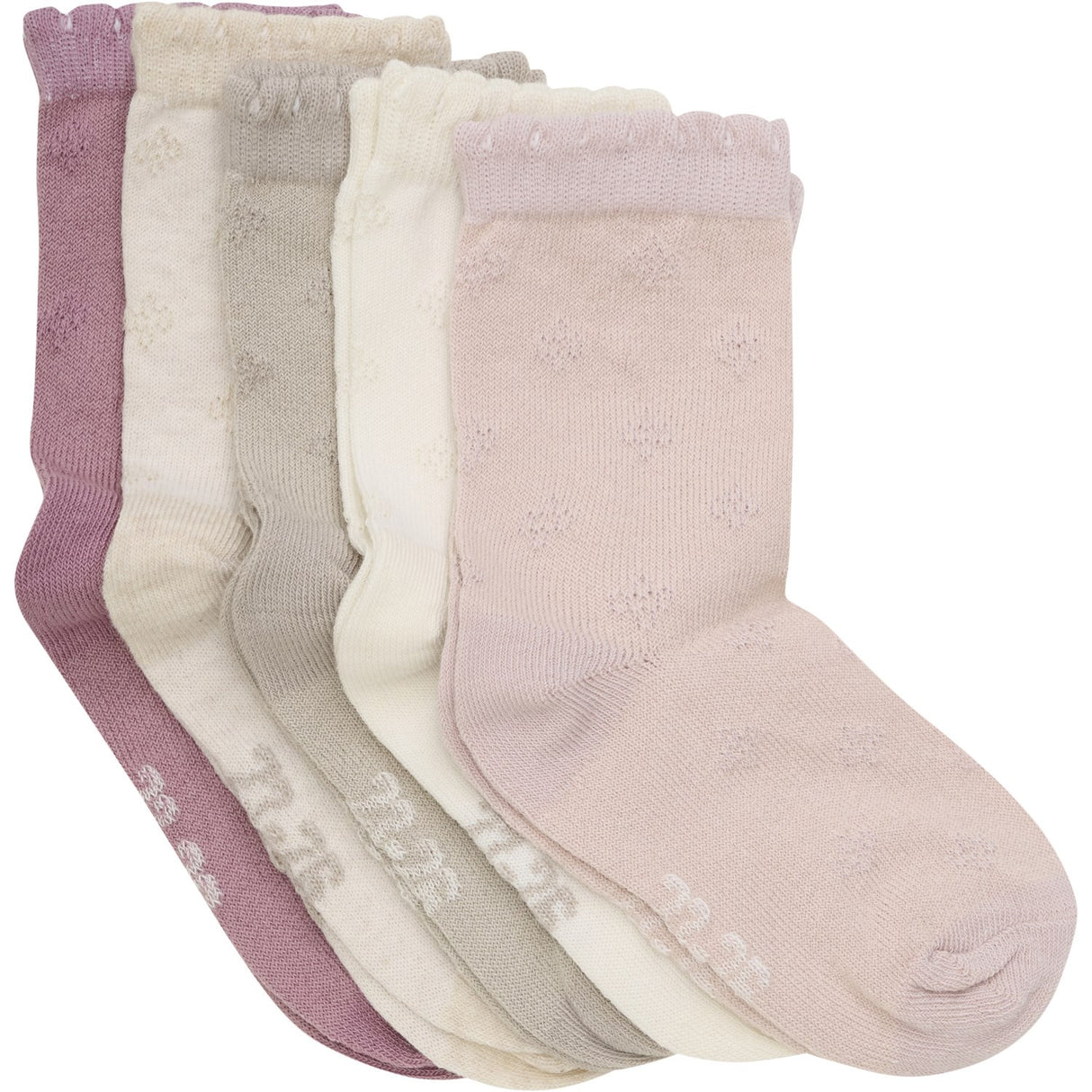 Minymo Shell Socks With Knit 5-Pack