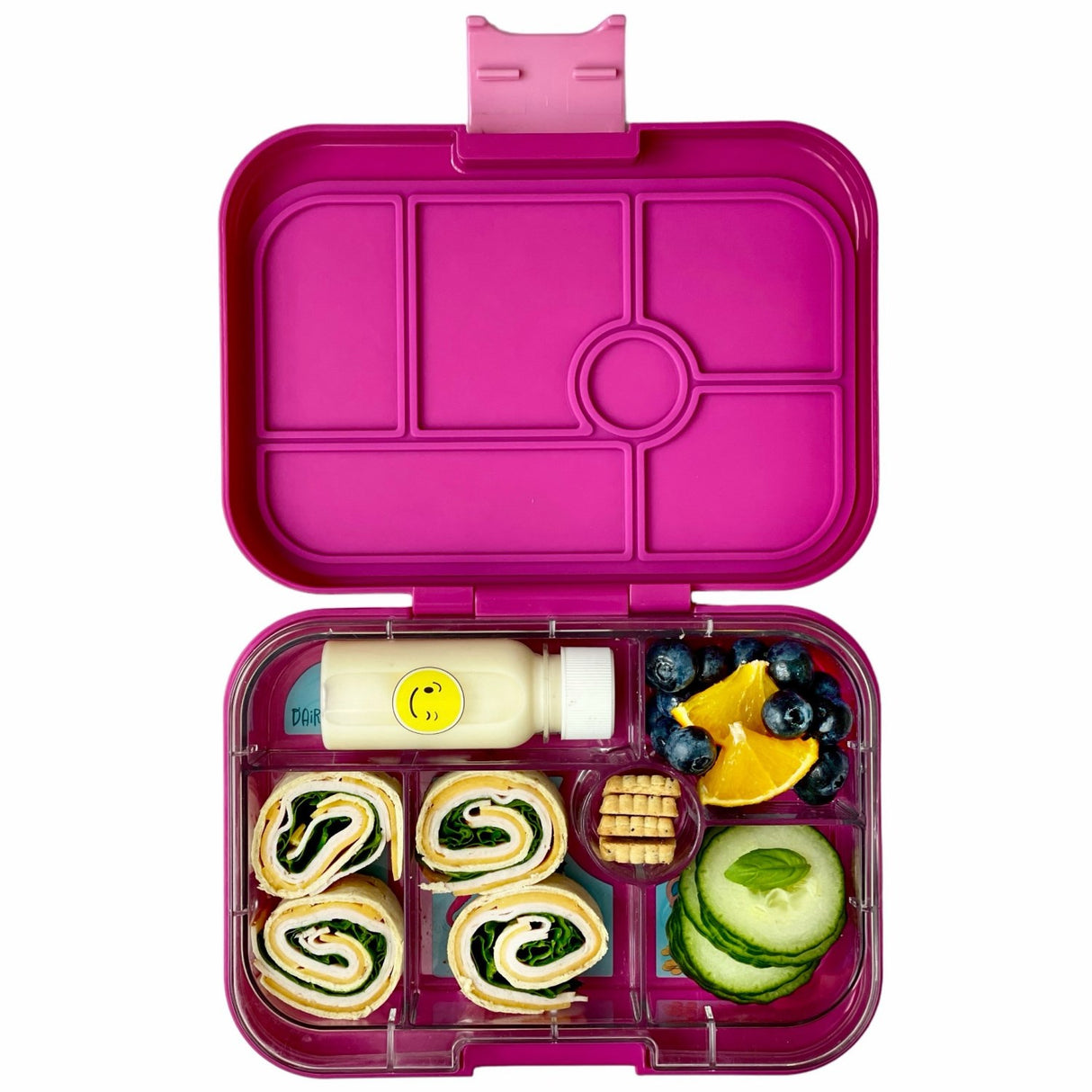 Yumbox Malibu Purple / Mermaid Tray Original 6 Rum Lunch Box