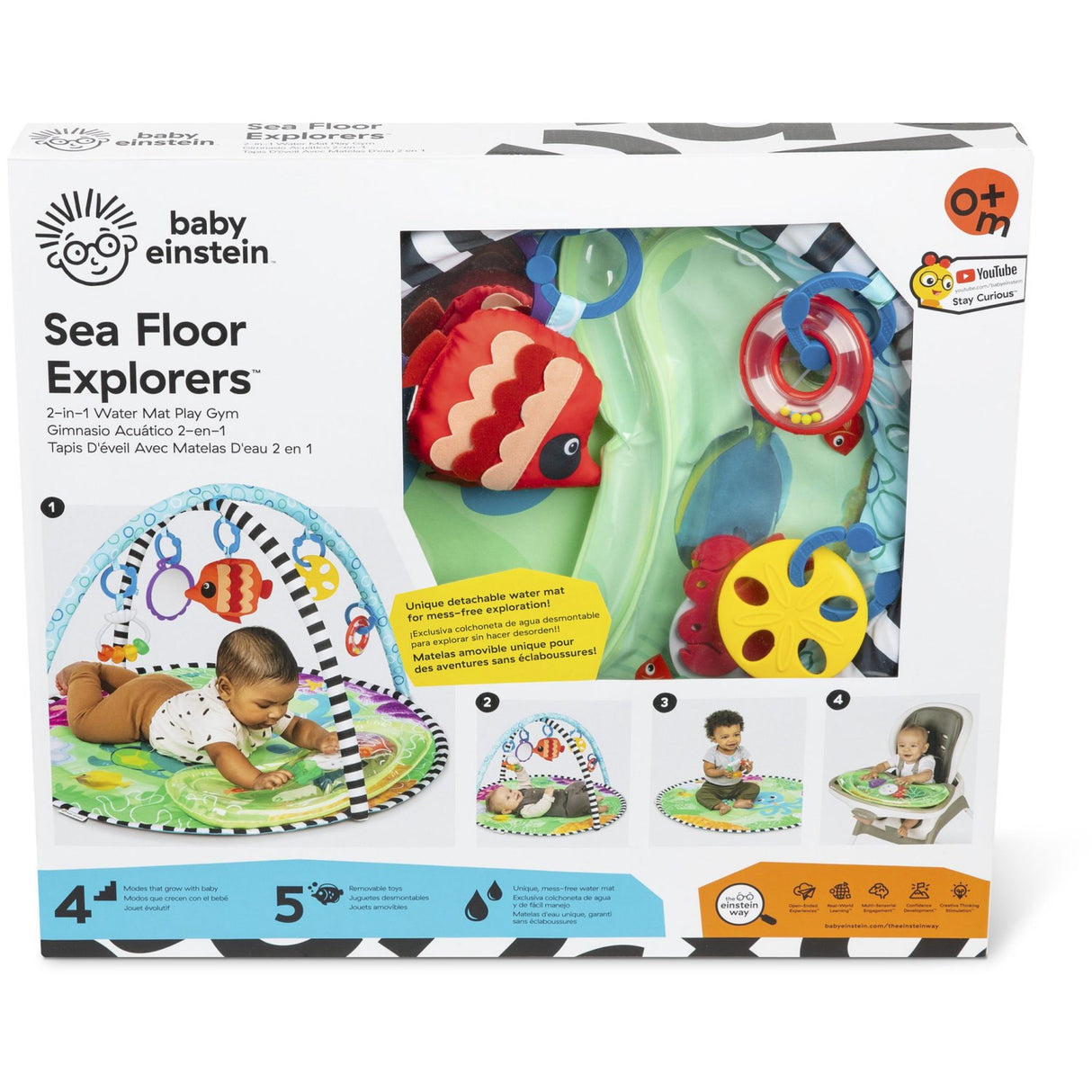 Baby Einstein Sea Floor Explorers™ 2-In-1 Water Mat Play Gym