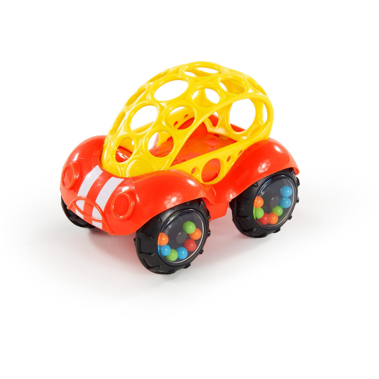 Bright Starts Red Toy Car Rattle & Roll Buggie™