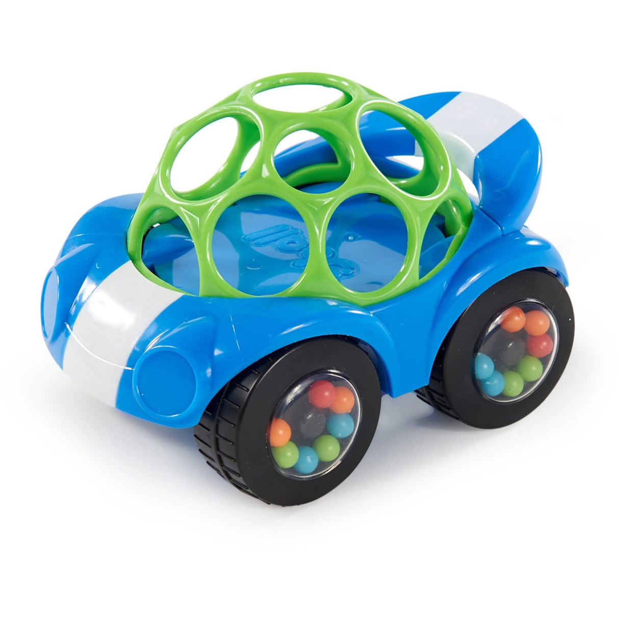 Bright Starts Blue Toy Car Rattle & Roll Buggie™
