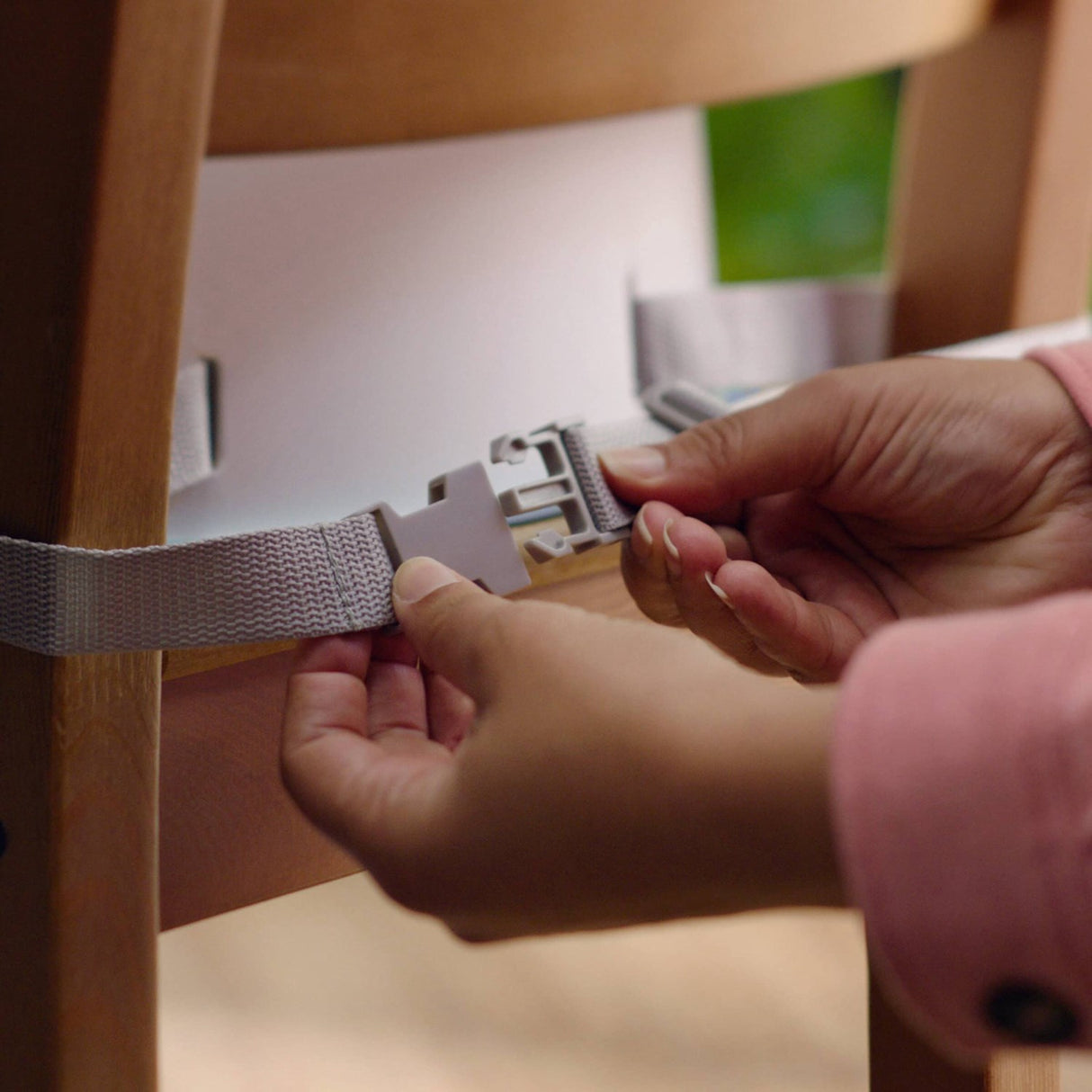 Ingenuity Grey Simplicity Seat™ Easy-Clean Booster