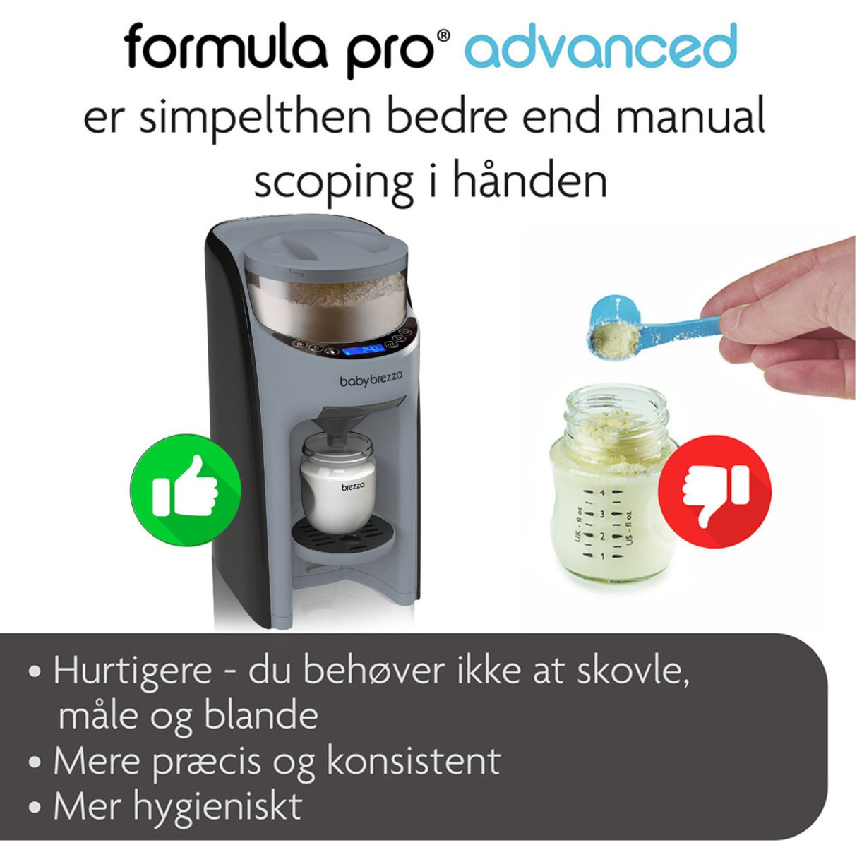 Baby Brezza Slate Formula Pro Advanced