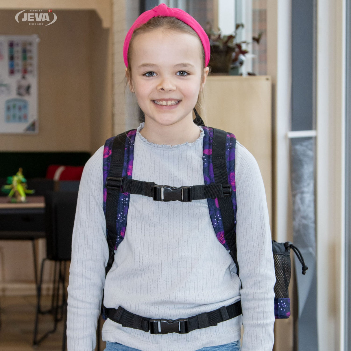 JEVA Dark Rose Backpack Square 324