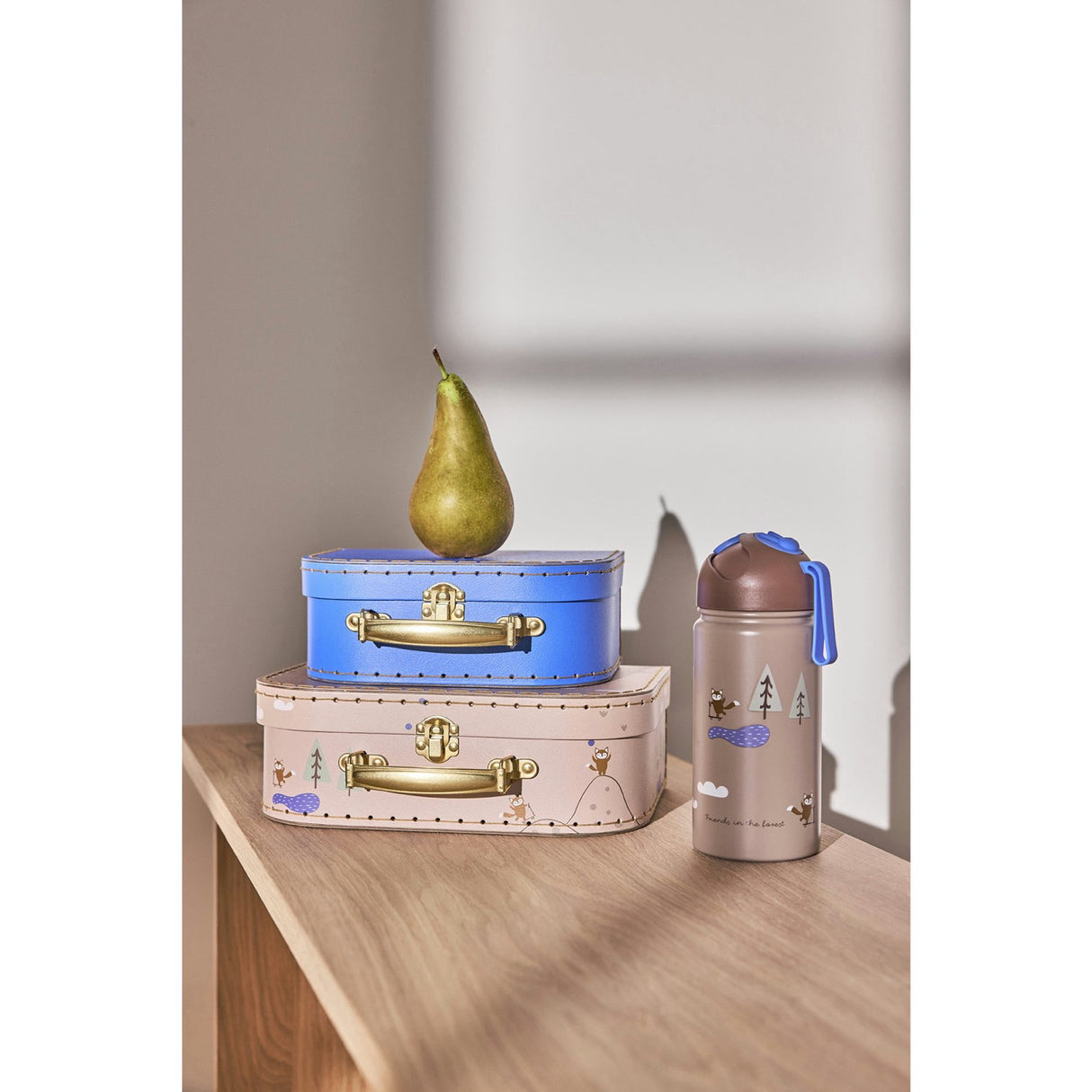 OYOY Friends In The Forest Fox Mini Suitcase 2-Pack