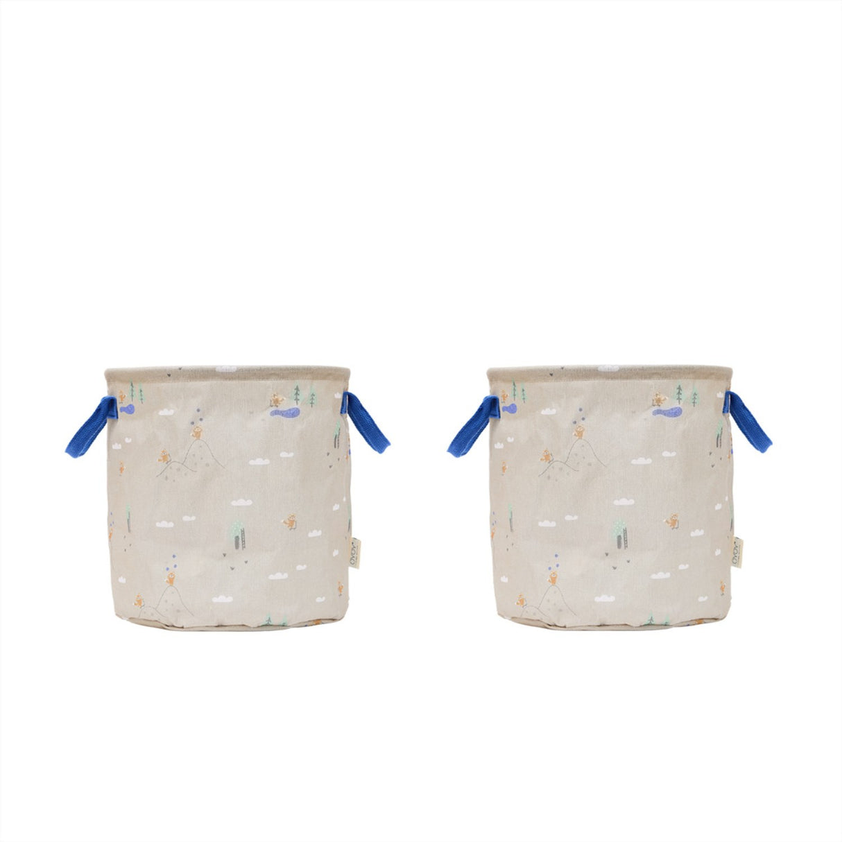 OYOY Foxy Storage Basket Medium 2-Pack