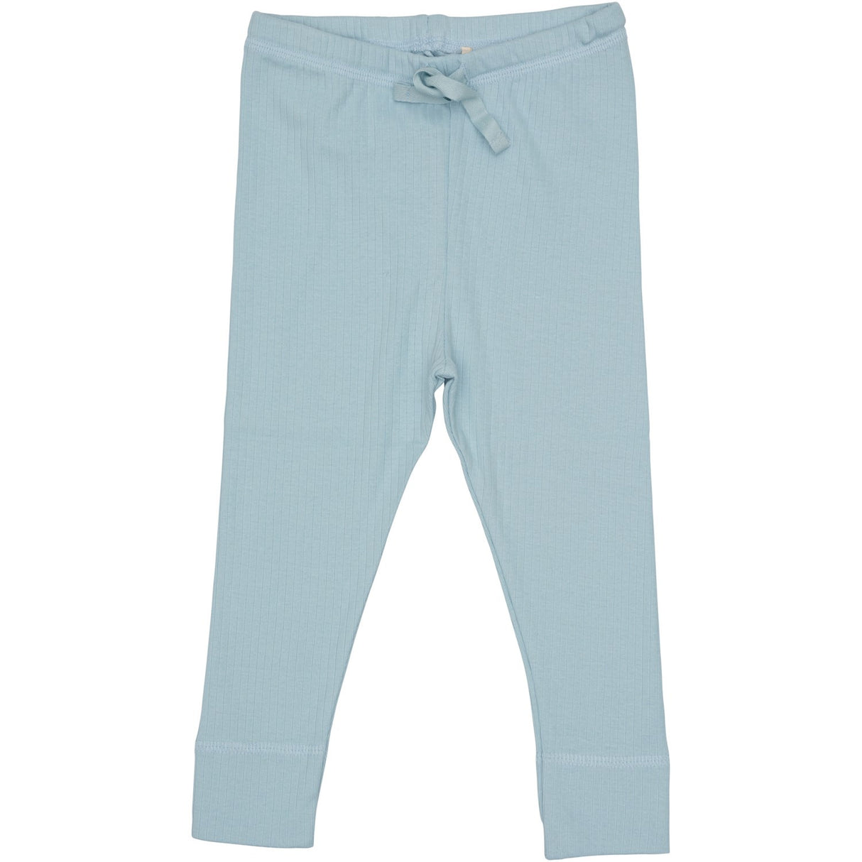 COPENHAGEN COLORS Lt. Blue Rib Jersey Leggings W. String