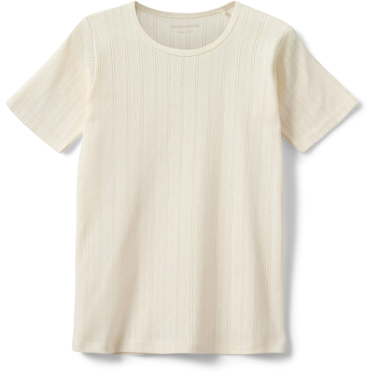 Sofie Schnoor Off White Pipersy Pointelle T-Shirt
