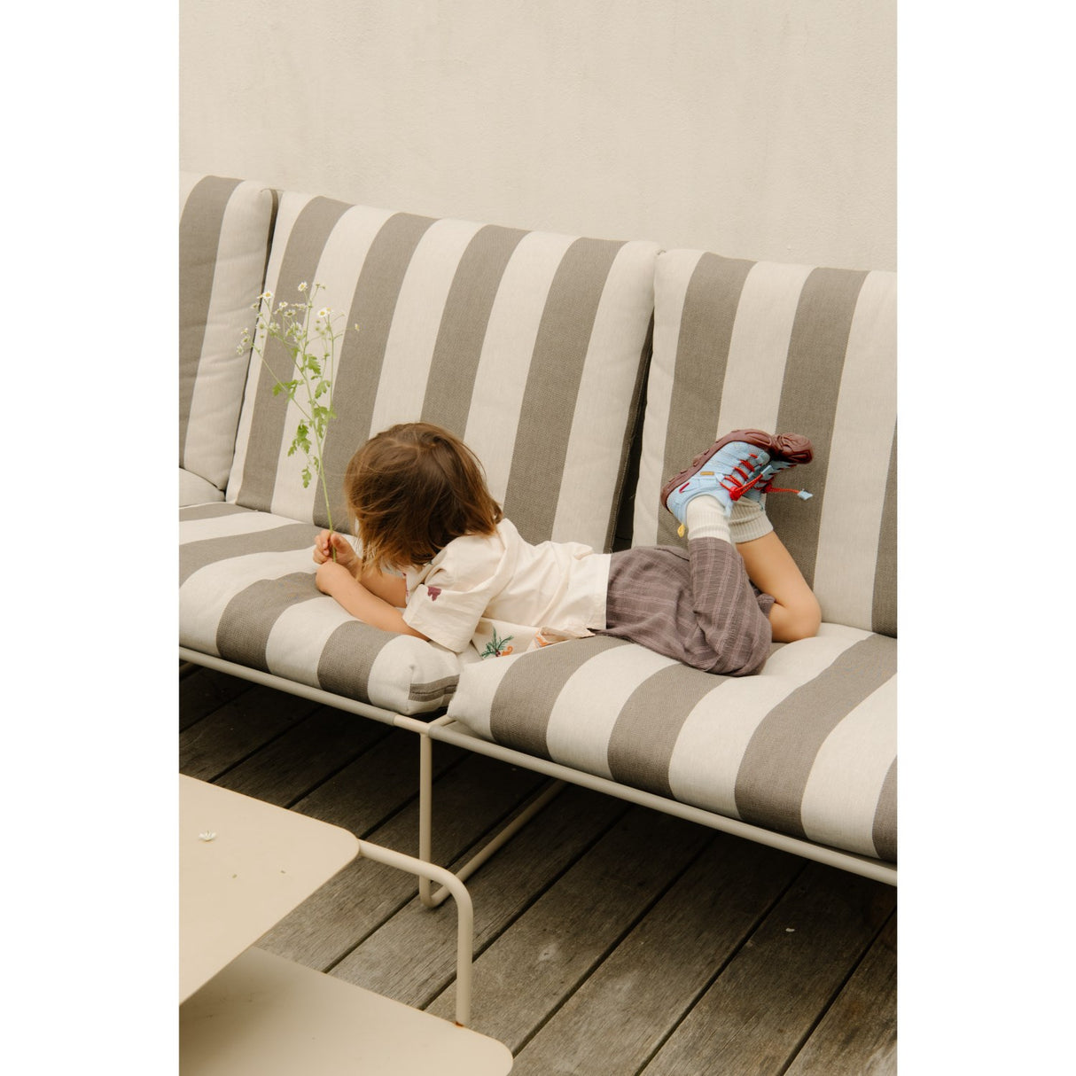 Bisgaard Sky Blue Trine Kjær X Robin Lace Shoe