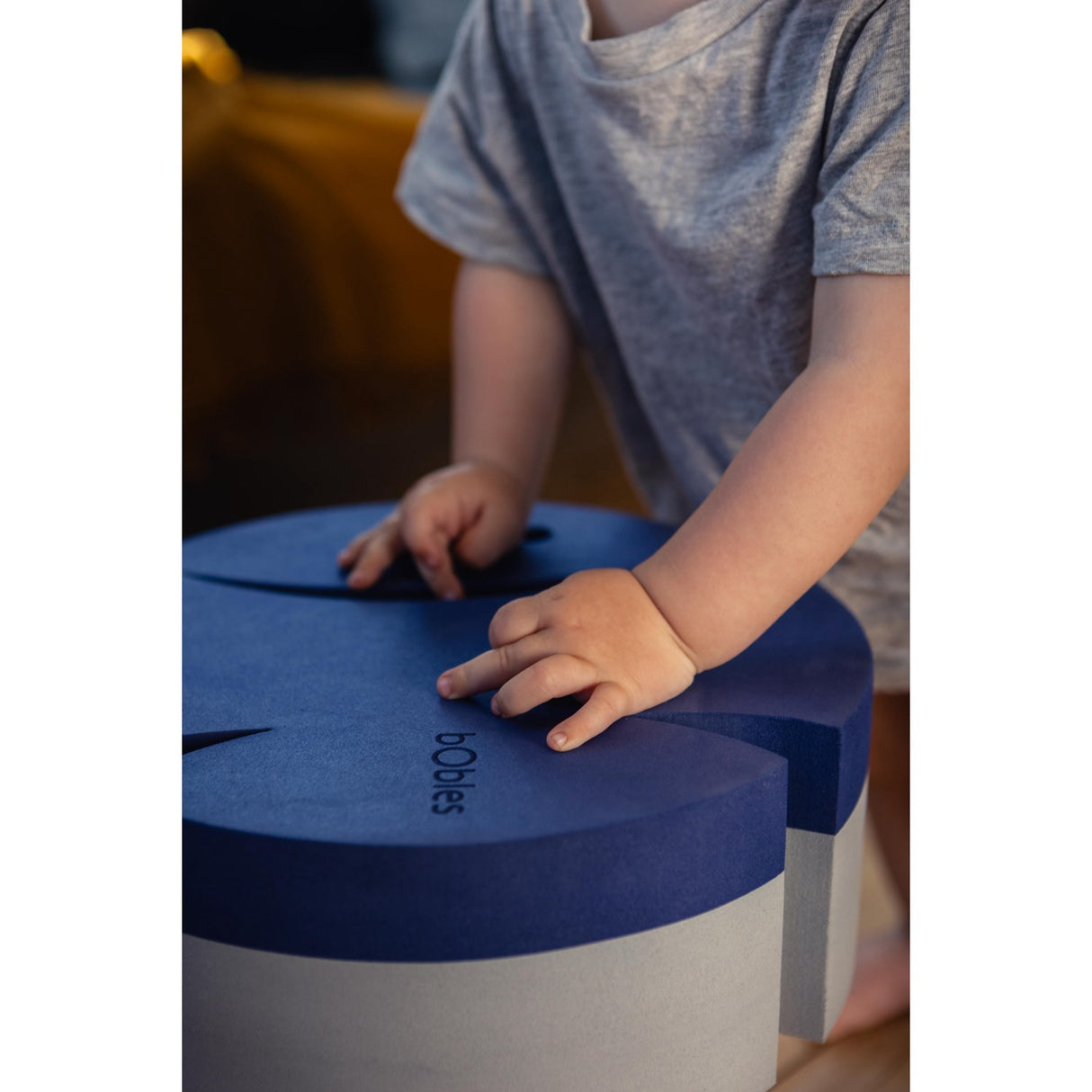 bObles Cloudy Blue Fish Small