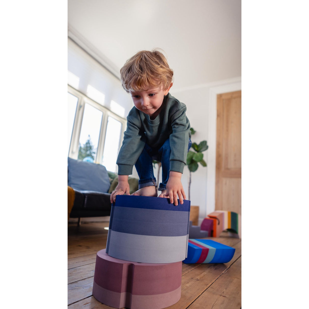 bObles Cloudy Blue Fish