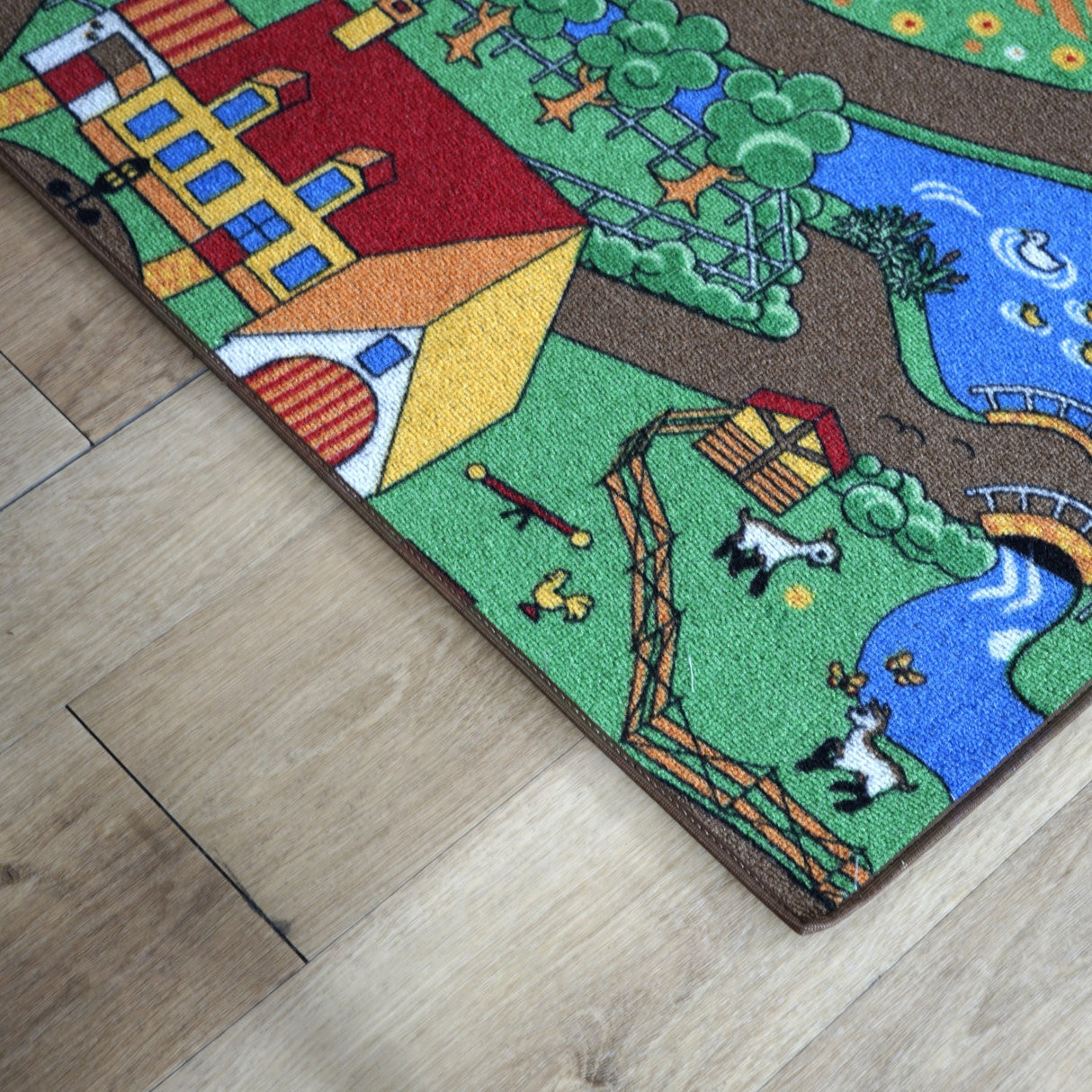 Rebel Roads Farm Life Carpet - 95 X 200 Cm